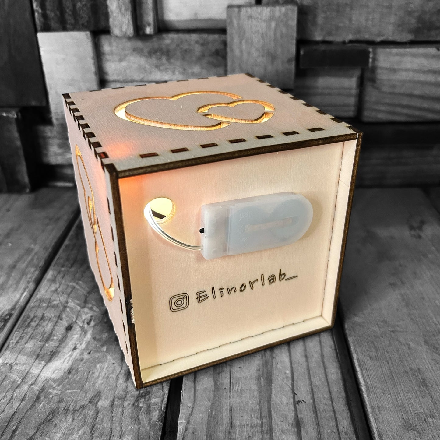 ElinorLab ™️ Lampada cubo