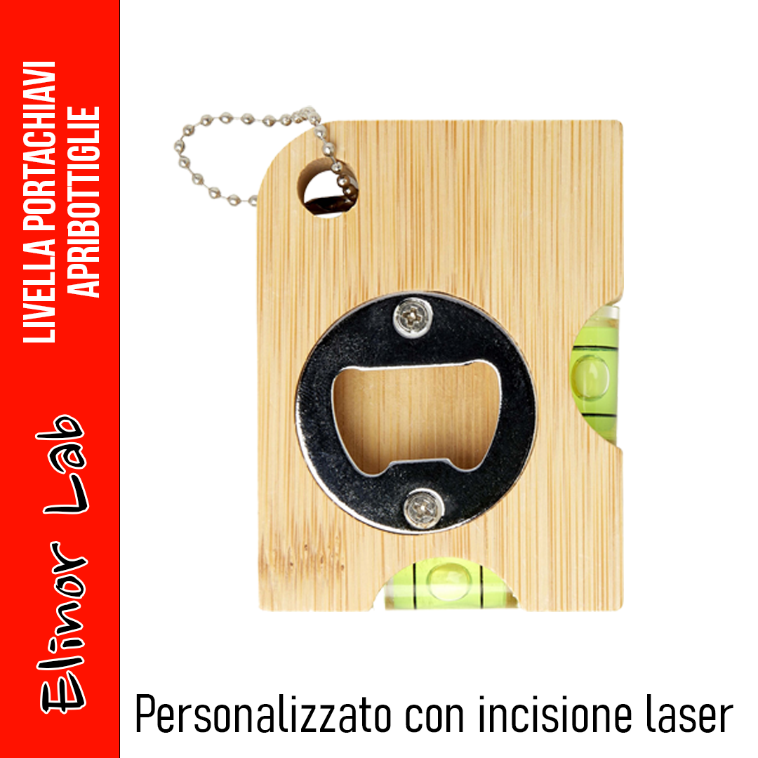 ElinorLab ™️ -Porta chiavi LIVELLA & CAVATAPPI