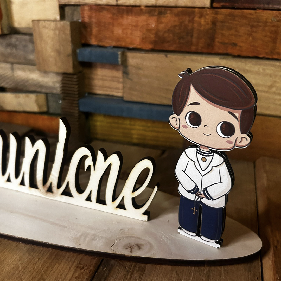 ElinorLab ™️ Scritta Prima Comunione con nome