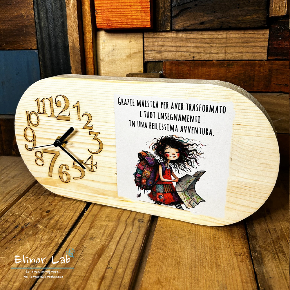 ElinorLab ™️ Orologio Per le maestre APERTURA MENTALE