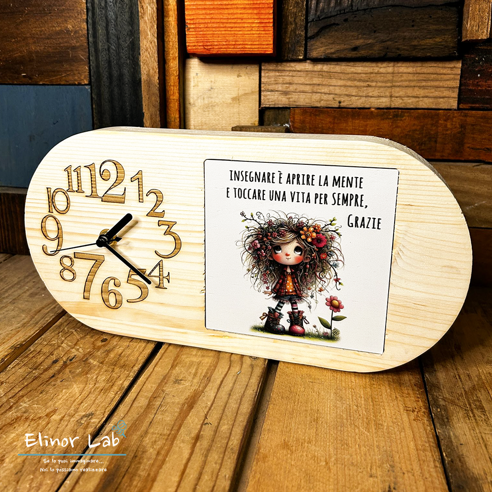 ElinorLab ™️ Orologio Per le maestre APERTURA MENTALE