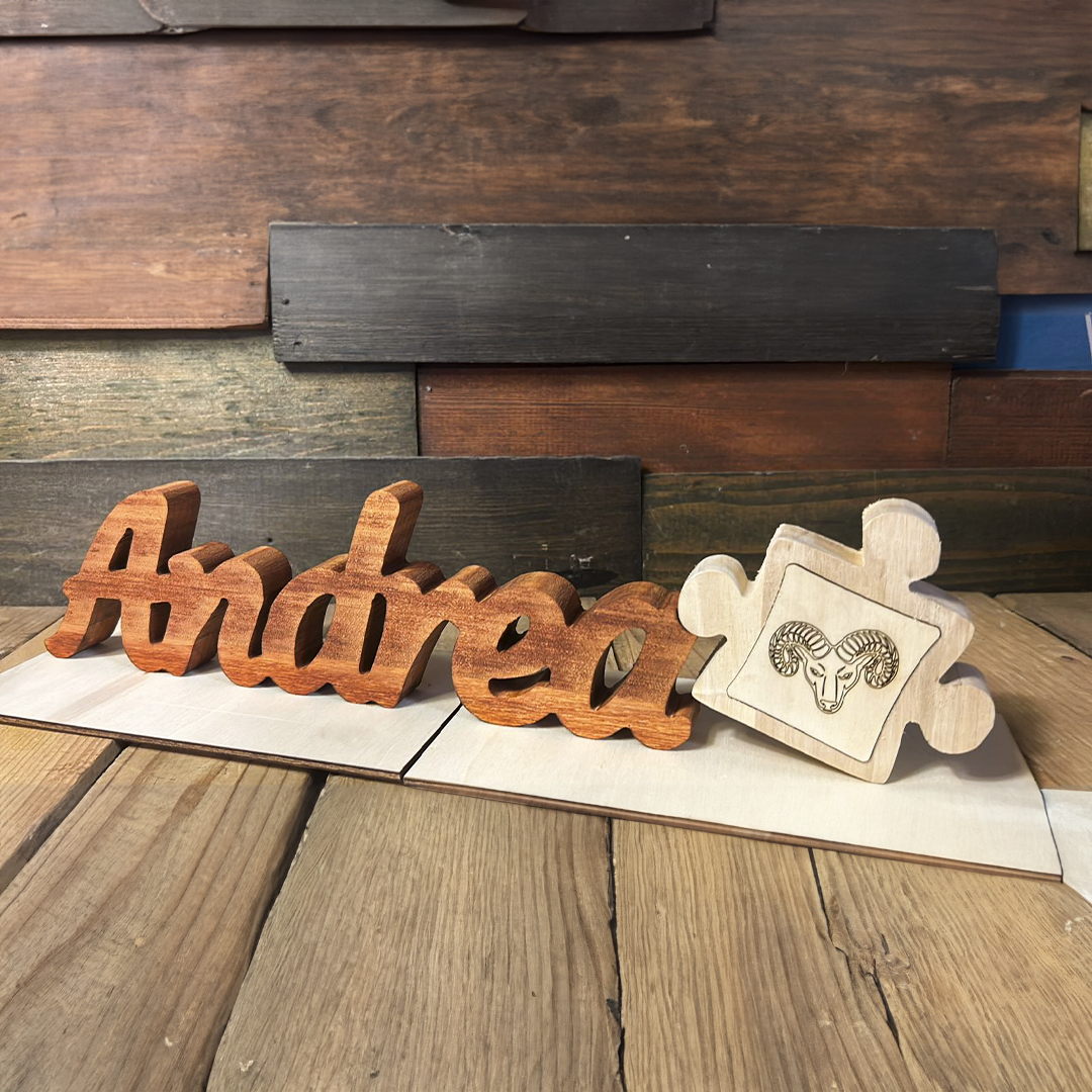 ElinorLab ™️ IL TUO NOME in legno Massello PERSONALIZZABILI
