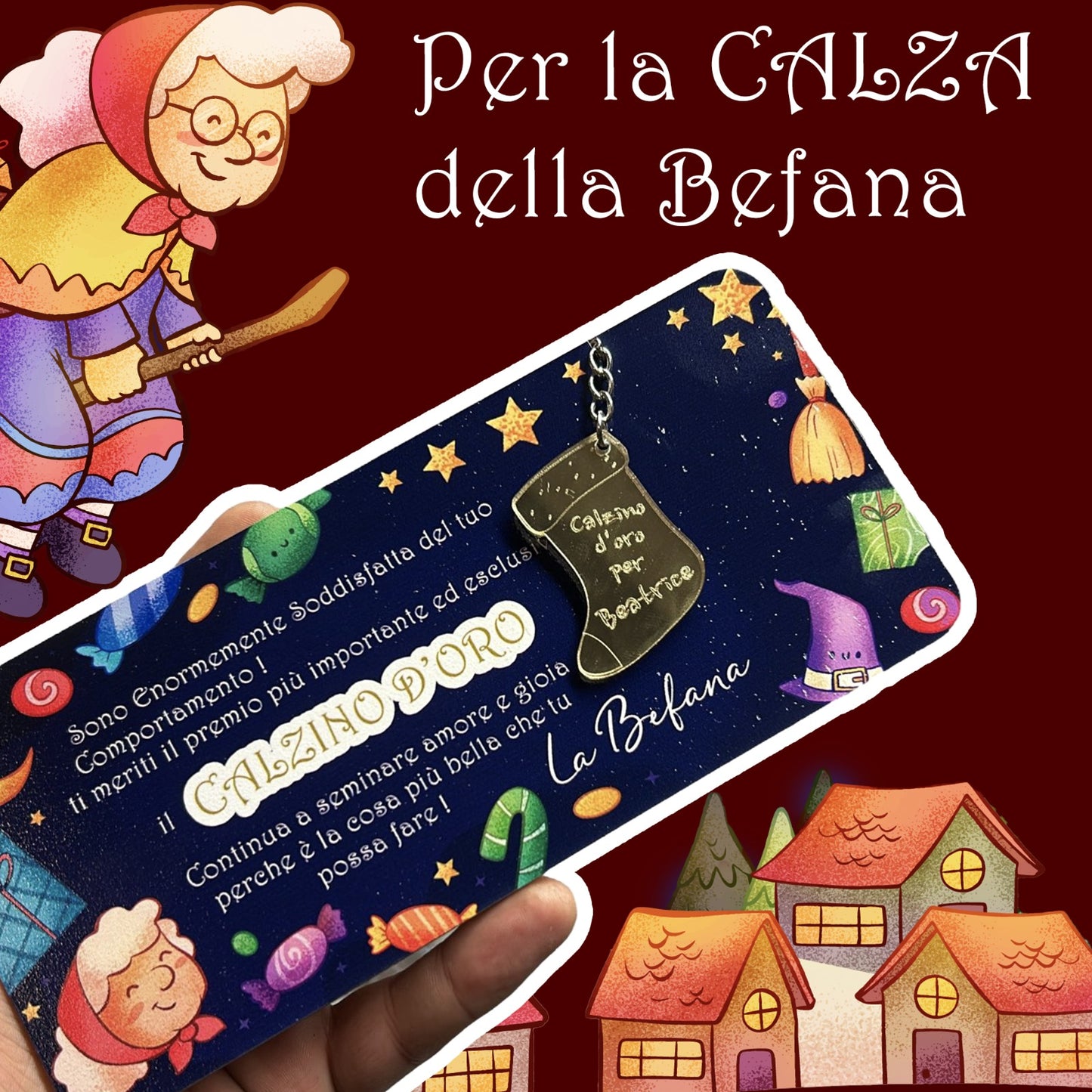 ElinorLab ™️ La Befana propone : Il Calzino d'Oro