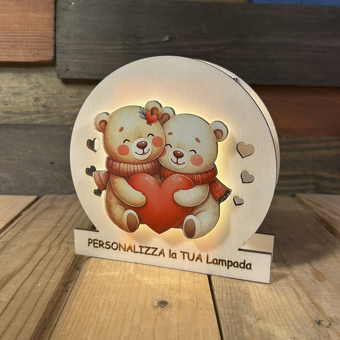 ElinorLab ™️ Le Animalotte - piccole Lampade personalizzabili