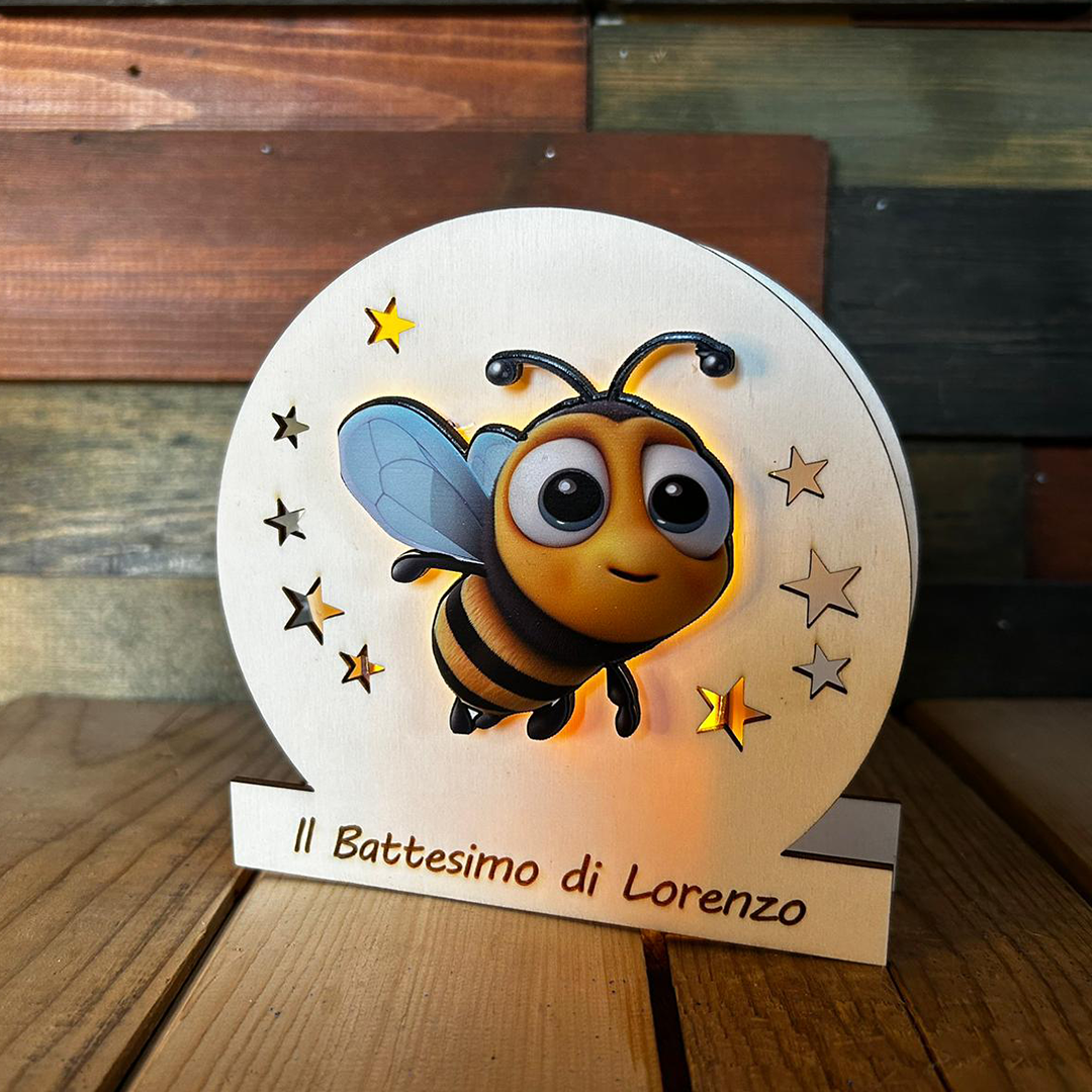 ElinorLab ™️ Le Animalotte - piccole Lampade personalizzabili