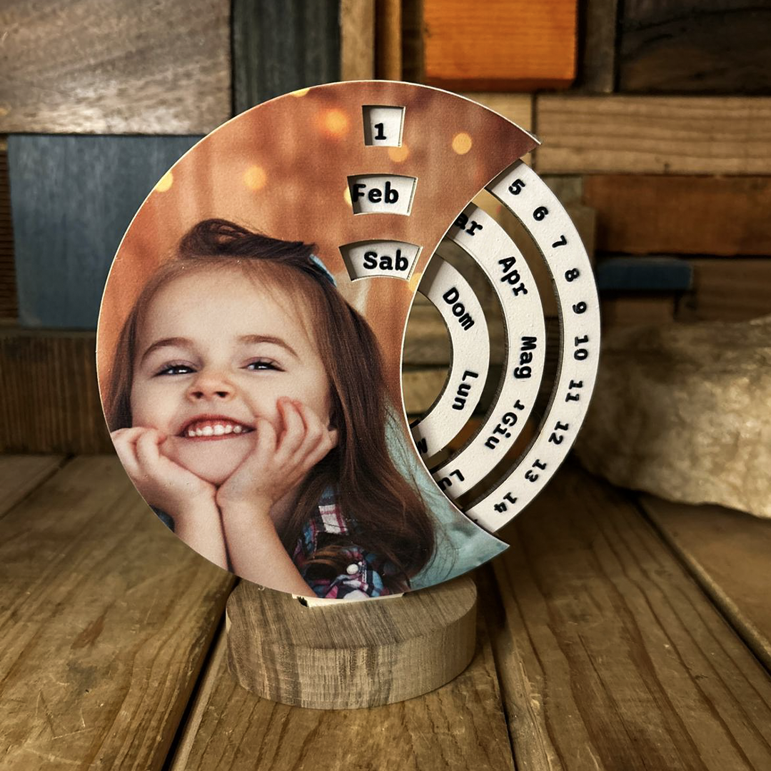ElinorLab ™️ CALENDARIO perpetuo con foto