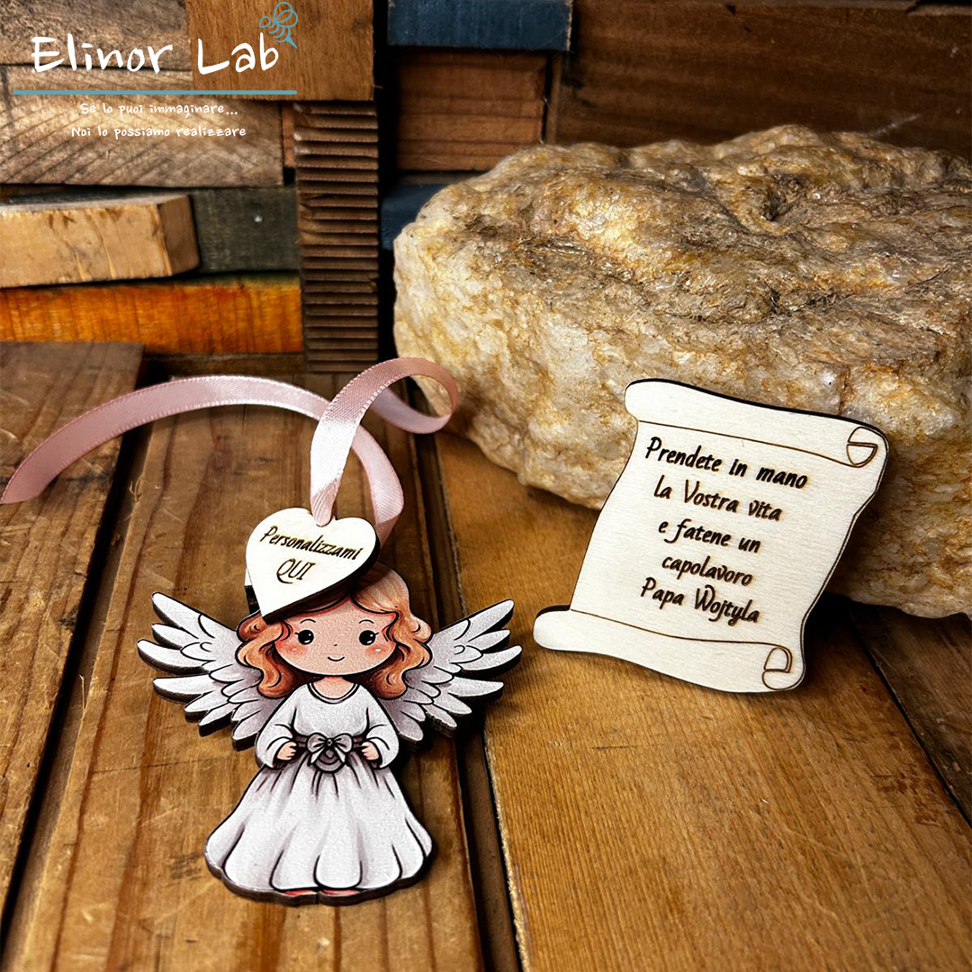 ElinorLab ™DECORAZIONI BOMBONIERE ANGIOLETTO