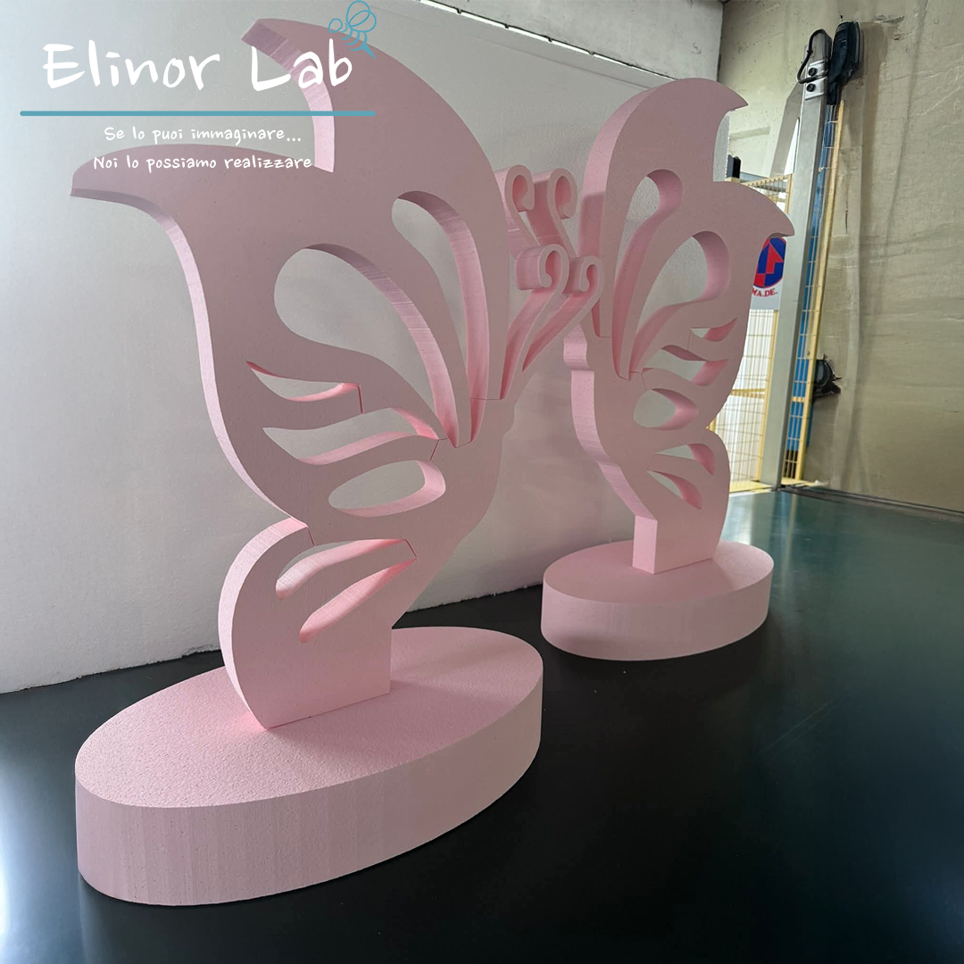 ElinorLab ™FARFALLA IN POLISTIROLO