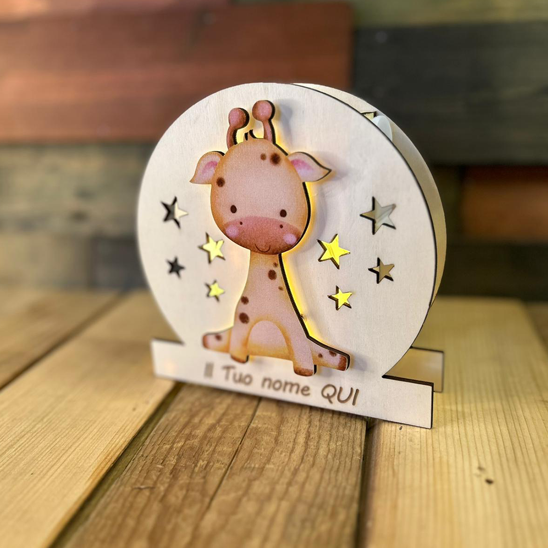 ElinorLab ™️ Le Animalotte - piccole Lampade personalizzabili