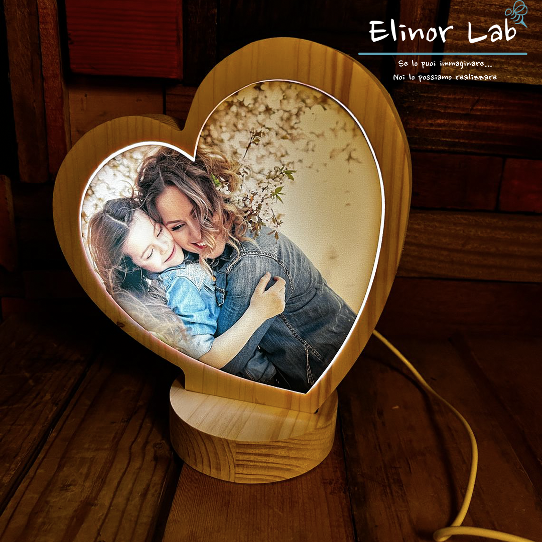 ElinorLab ™️ Lampada CUORE della mamma