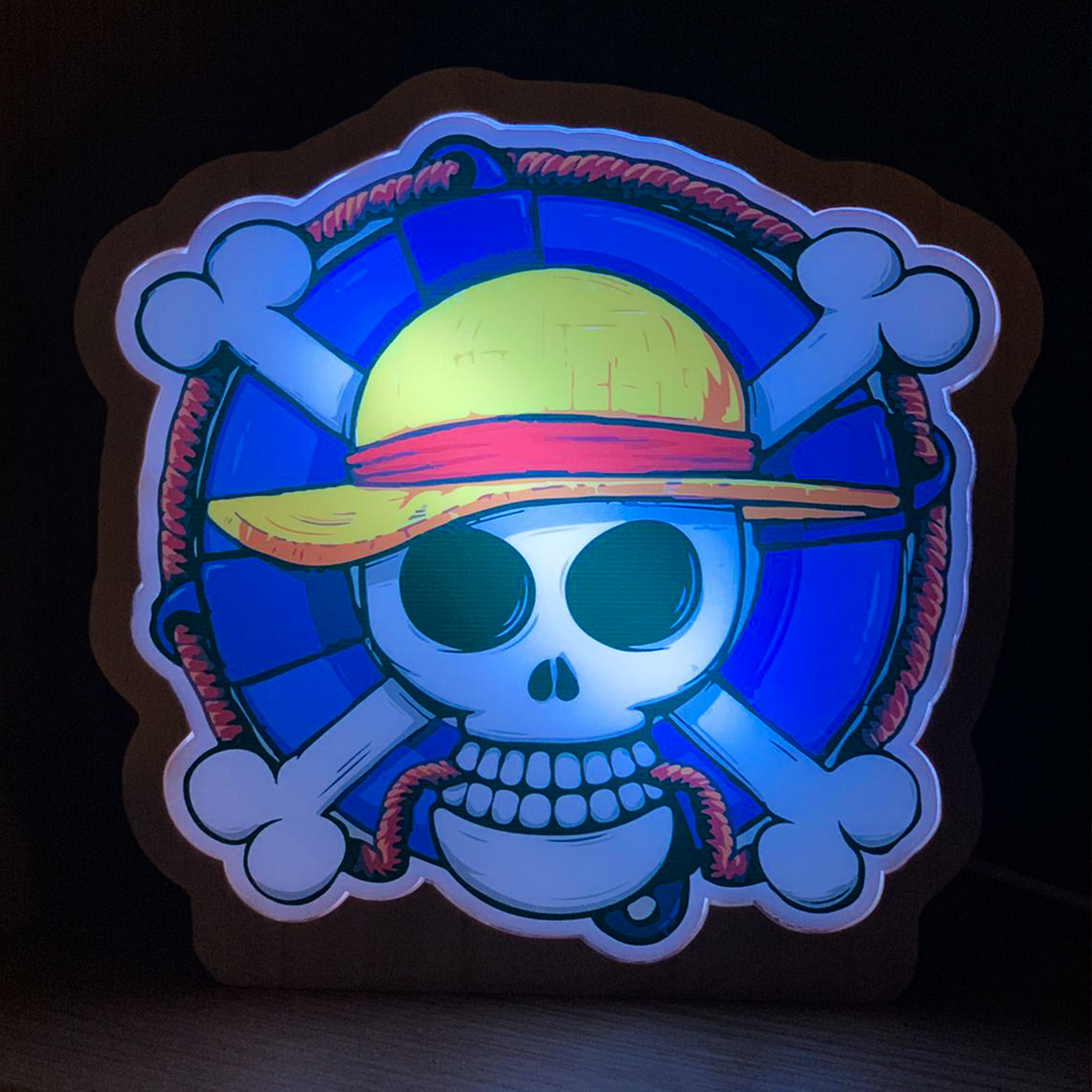 ElinorLab ™️ Lampada Logo One Piece o altro