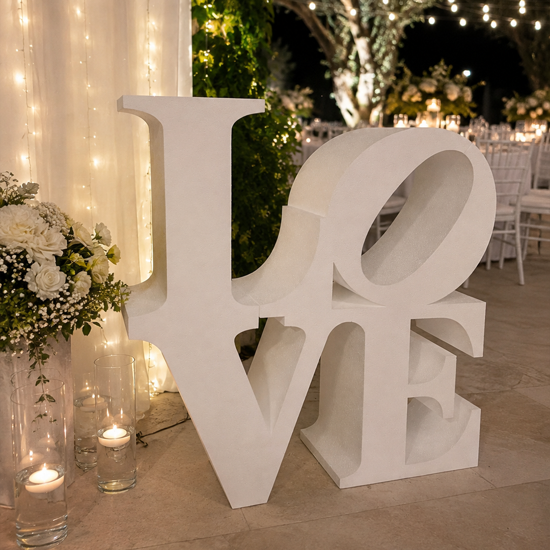 ElinorLab ™ SCRITTA LOVE 3 D