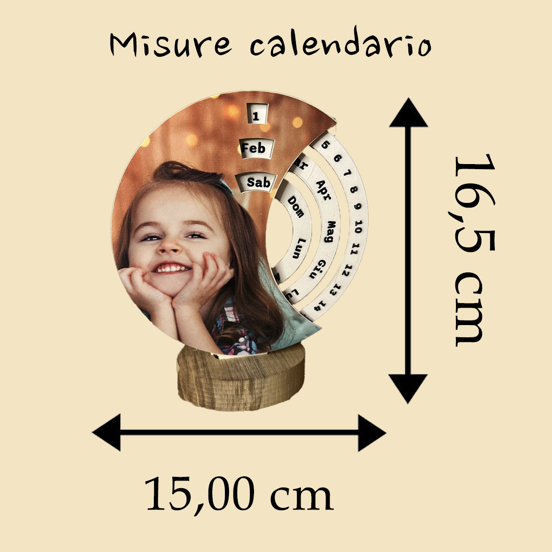 ElinorLab ™️ CALENDARIO perpetuo con foto