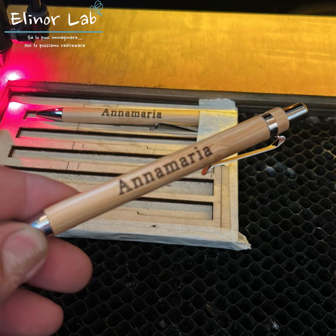 ElinorLab ™ Penne in Bambù personalizzabili