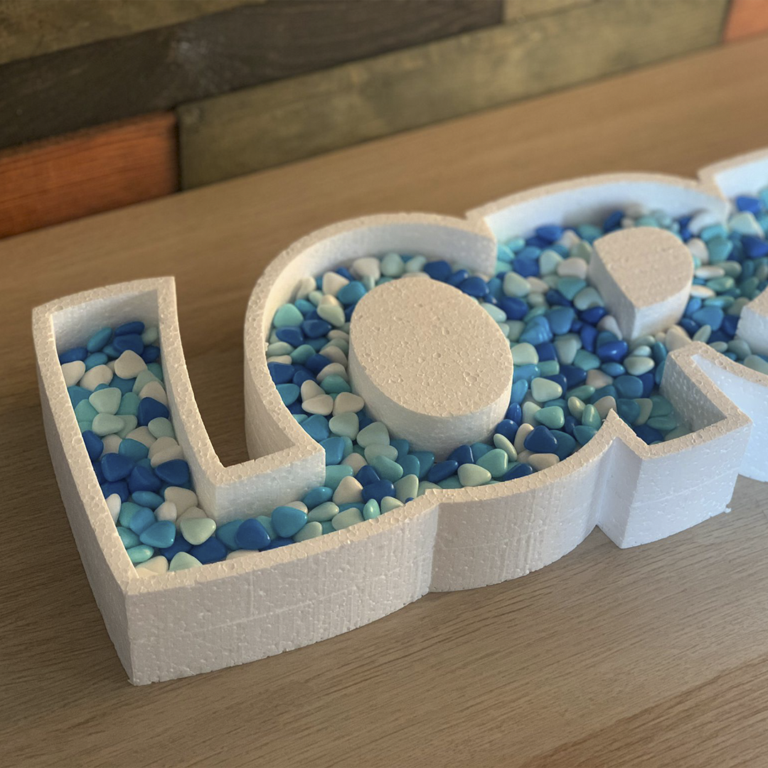 Elinorlab™ Scritta Porta Confetti