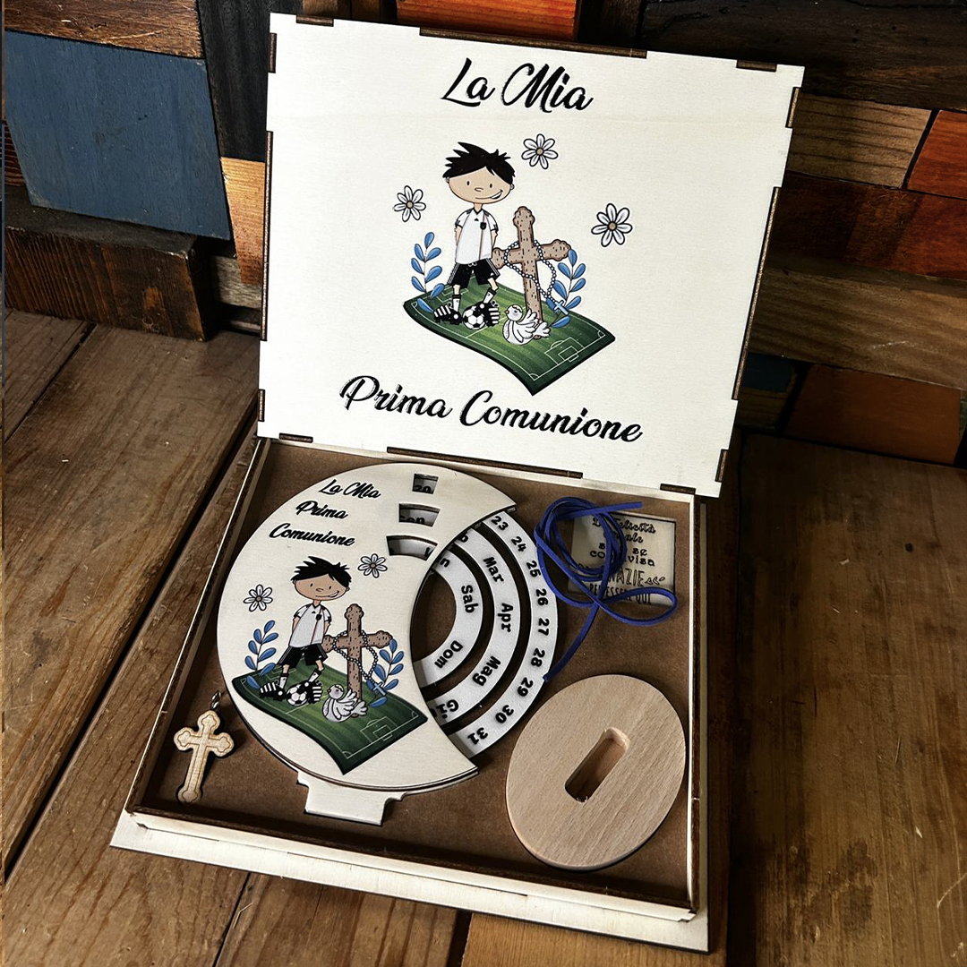 ElinorLab ™️ Calendario perpetuo - bomboniera - Prima Comunione