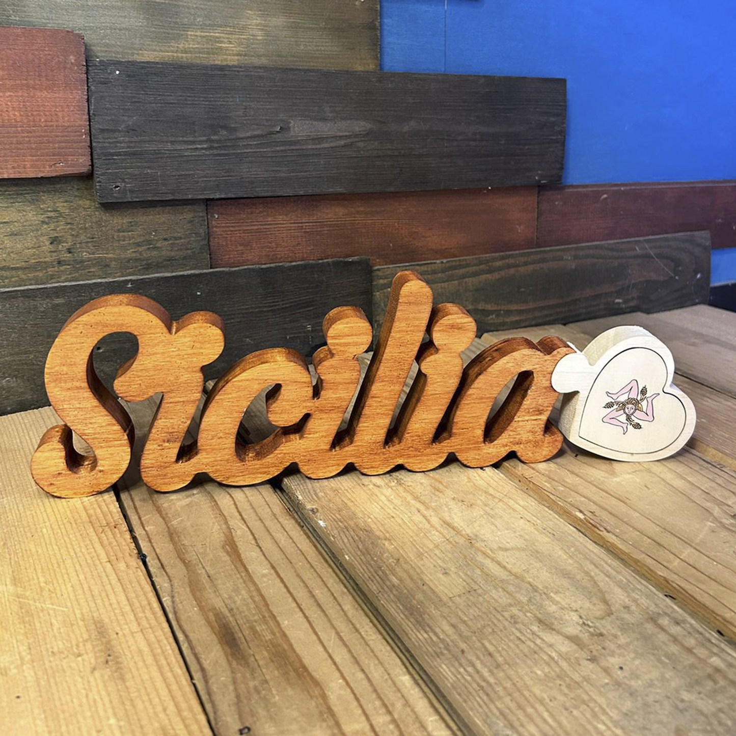 ElinorLab ™️ Scritta Sicilia personalizzabile