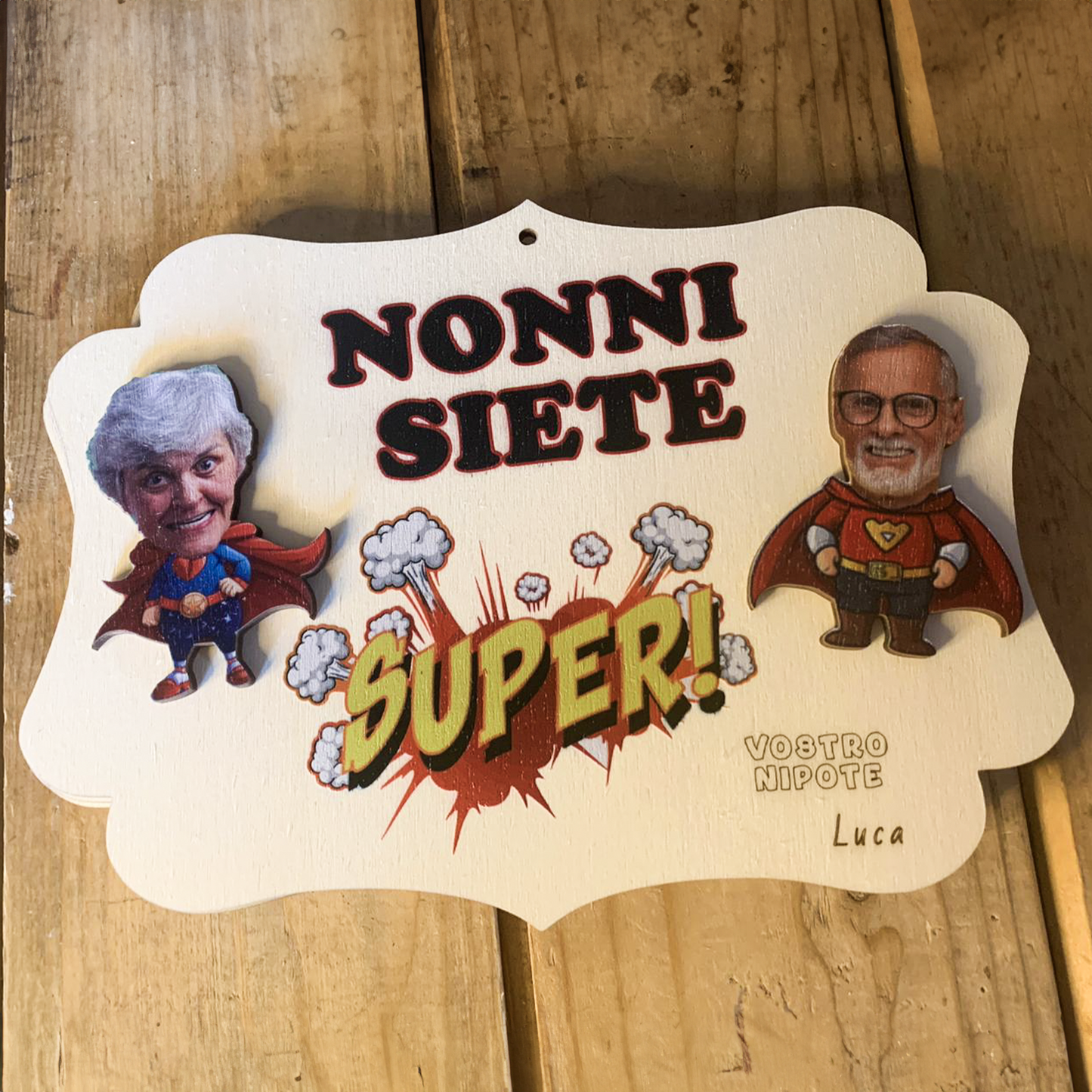 ElinorLab ™️ Targa dei super Nonni