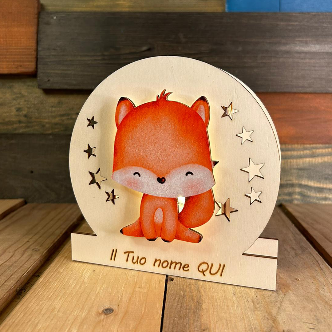 ElinorLab ™️ Le Animalotte - piccole Lampade personalizzabili