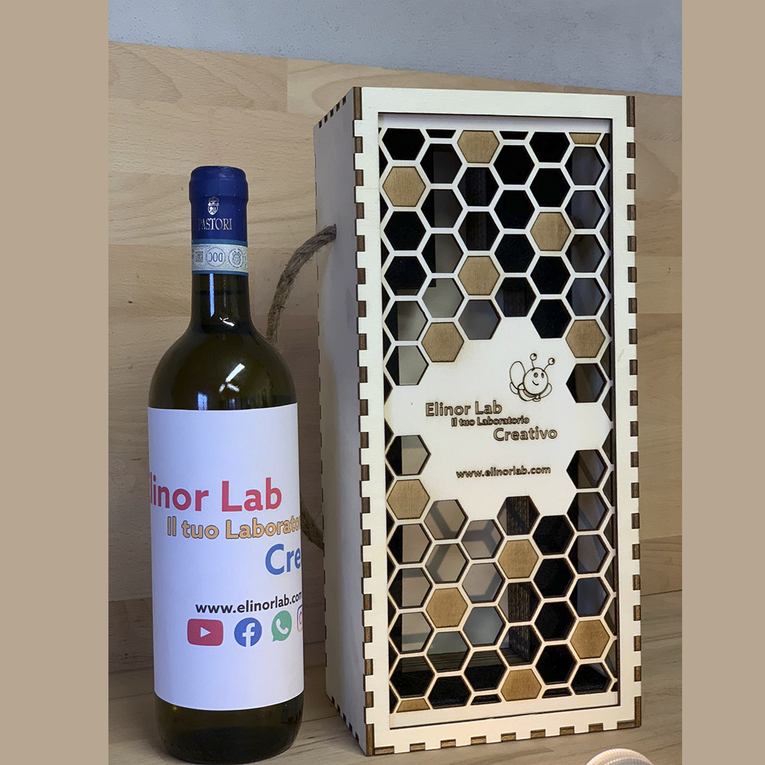 Elinorlab™ - Box per bottiglie con apertura a serranda