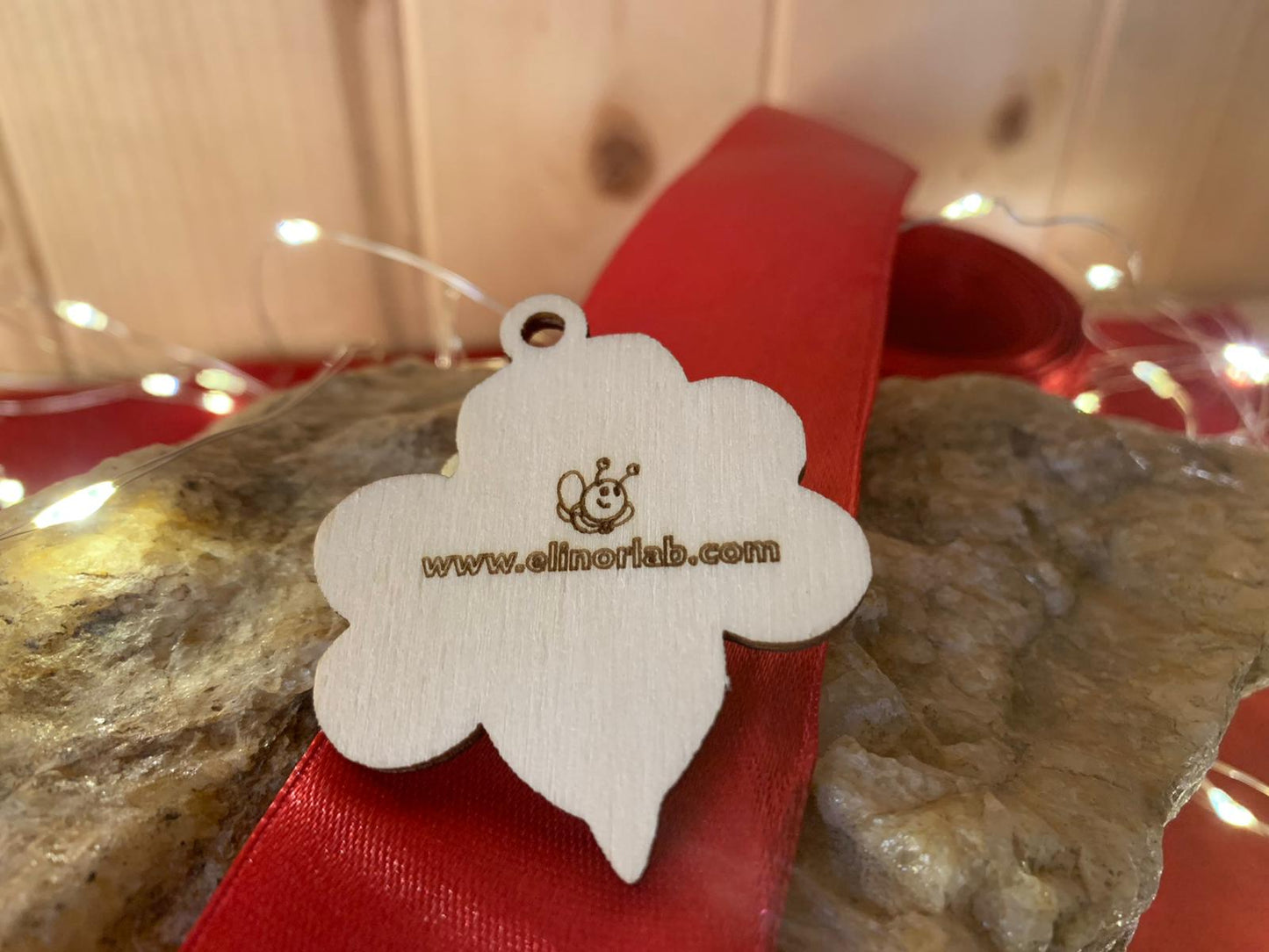 ElinorLab ™️ Apina da decoro in legno colorata