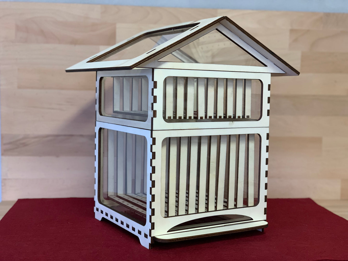 Elinorlab™ Arnia in Plexiglas e Legno per didattica (modello insegnante)