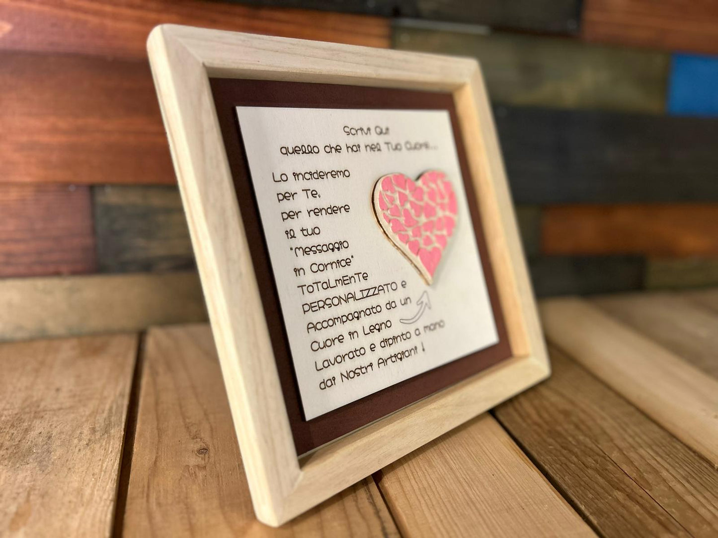 ElinorLab ™️ Messaggio in cornice PERSONALIZZABILE