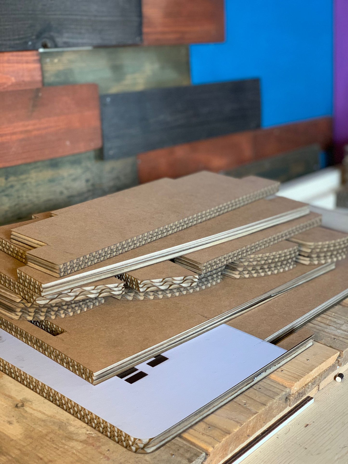 ElinorLab ™️ Espositore in cartone per barattoli standard