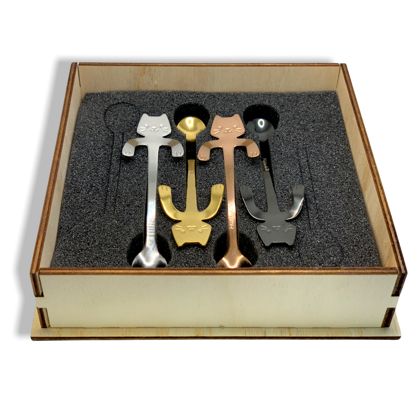 Elinorlab™ Micio da Te Confezione Personalizzata in Legno