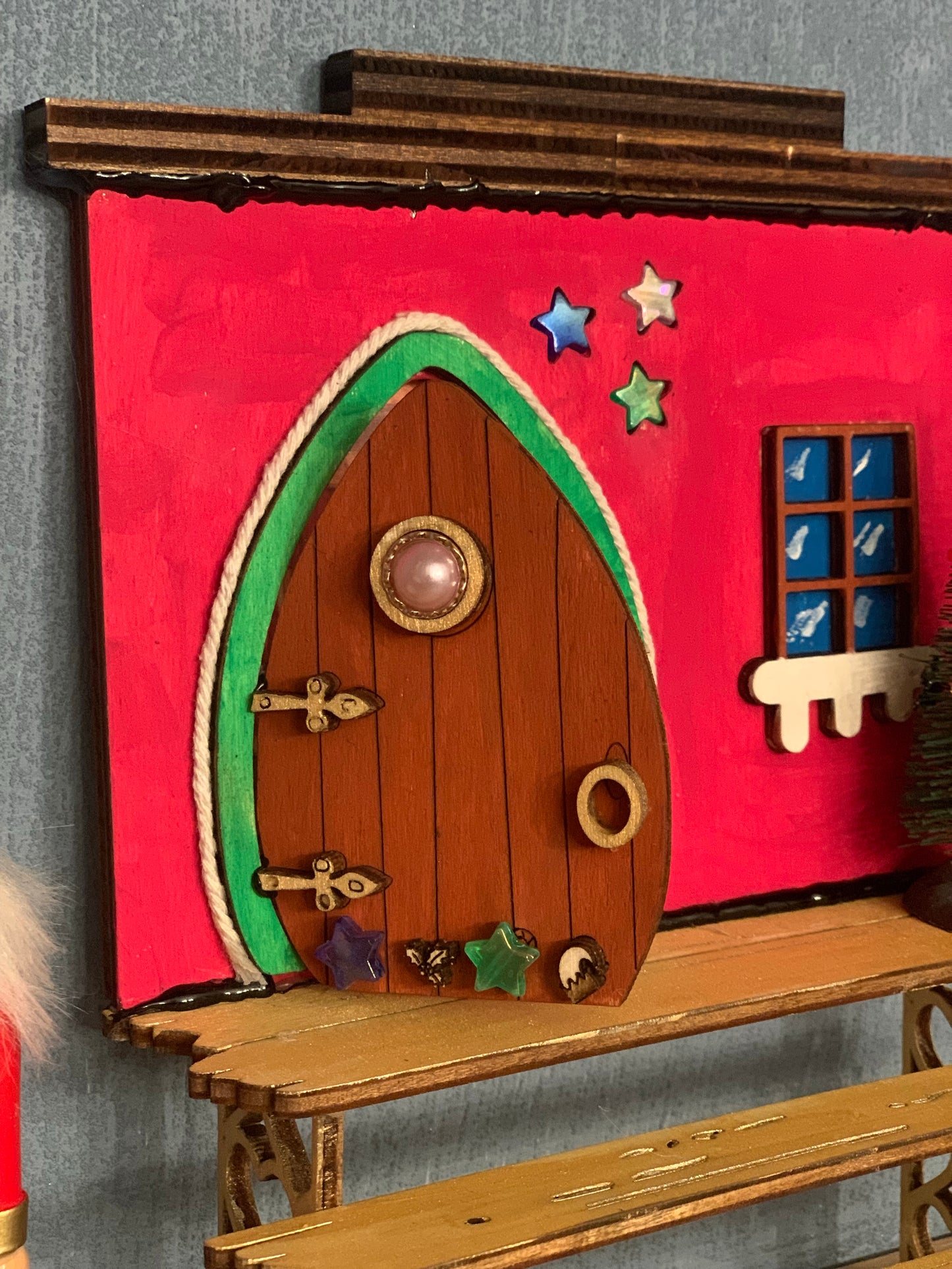 Elinorlab™ Porta dell elfo di Natale