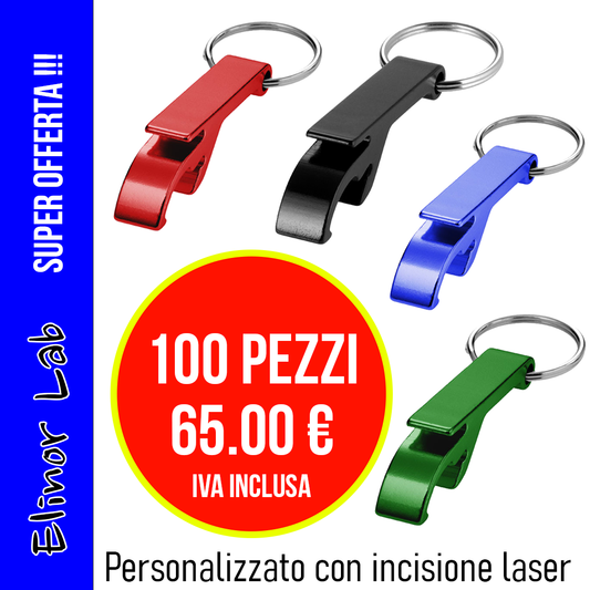 ElinorLab ™️ -Porta chiavi CAVATAPPI in alluminio