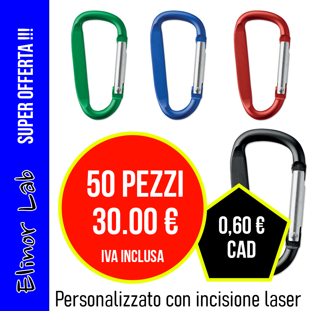 ElinorLab ™️ -Portachiavi MOSCHETTONI