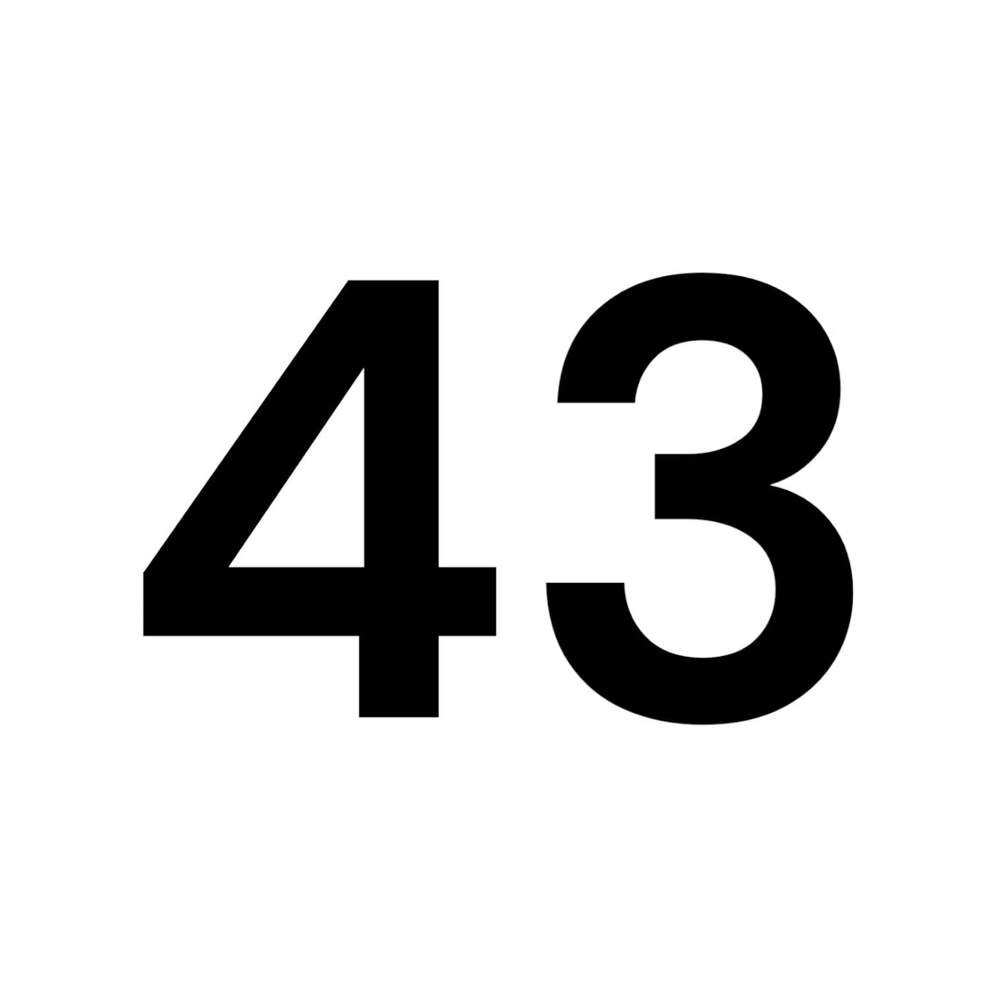 NUMERO 43