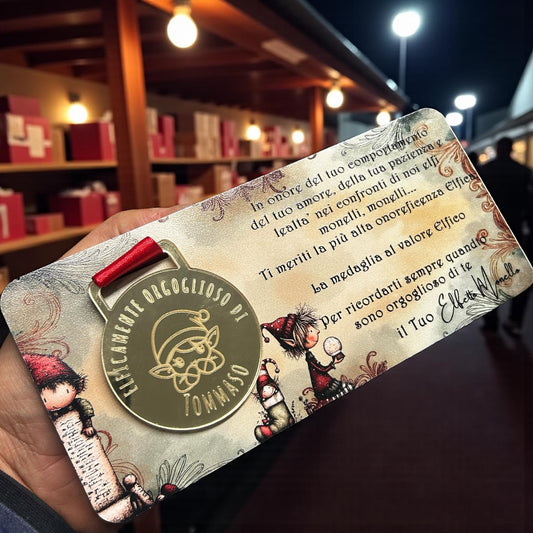 ElinorLab ™️Medaglia ELFICA - per bimbi non monelli