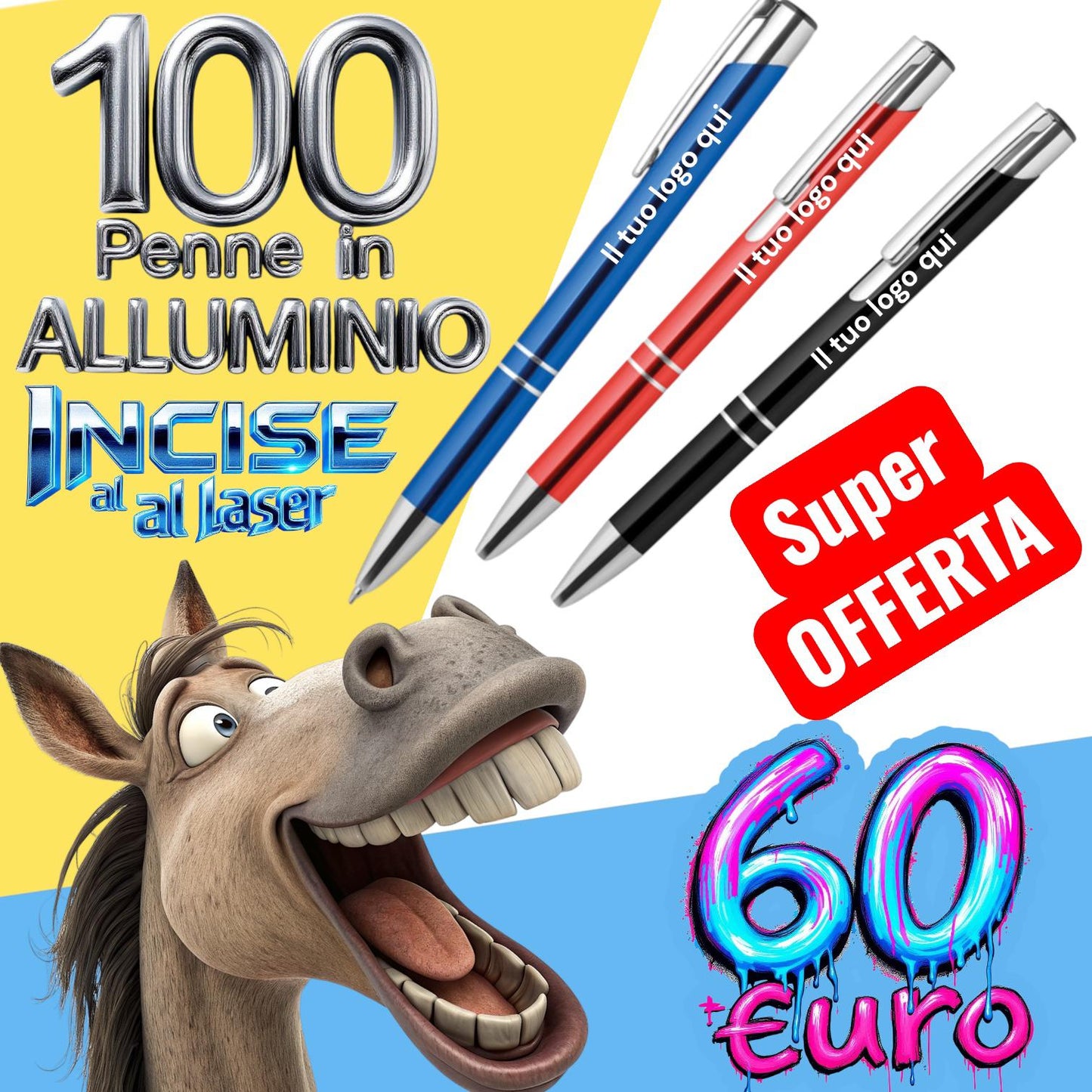 ElinorLab ™️ -Penne in alluminio personalizzate