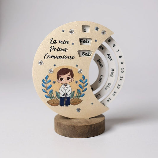 ElinorLab ™️ Calendario perpetuo - bomboniera - Prima Comunione