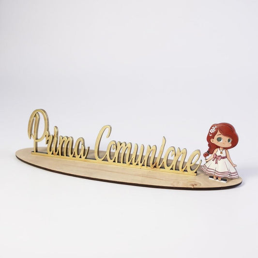 ElinorLab ™️ Scritta Prima Comunione con nome