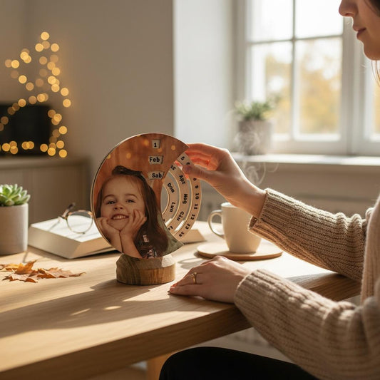 ElinorLab ™️ CALENDARIO perpetuo con foto elegante