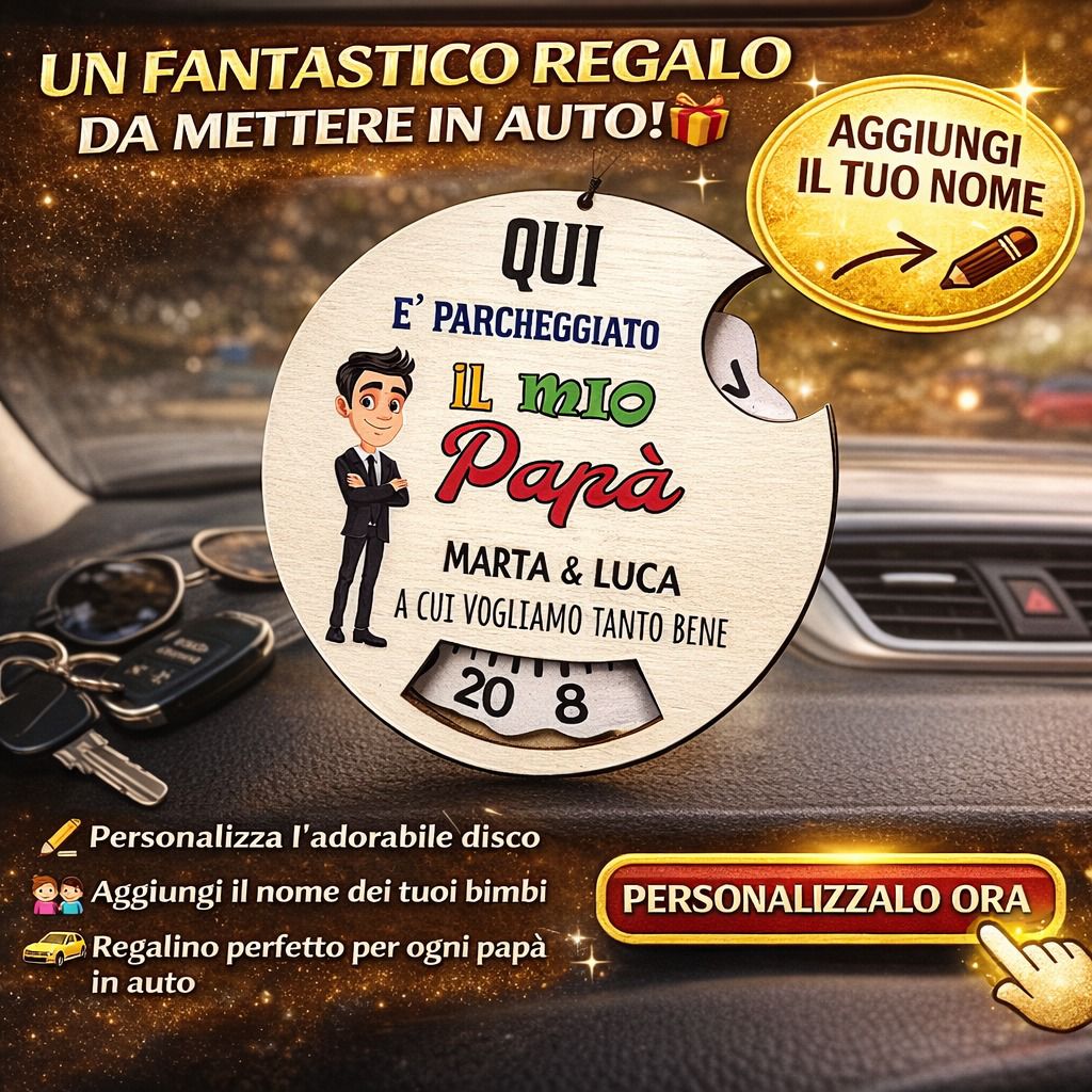 ElinorLab ™️ Disco orario del papà