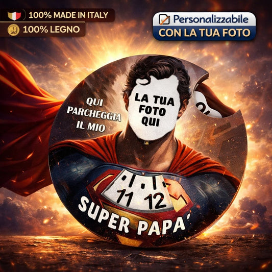 ElinorLab ™️ Disco orario SUPER PAPA'