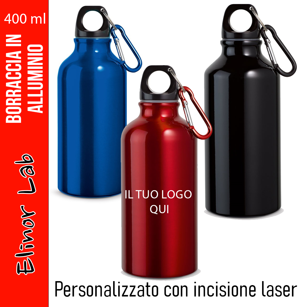 ElinorLab ™️ -Borracce in ALLUMINIO
