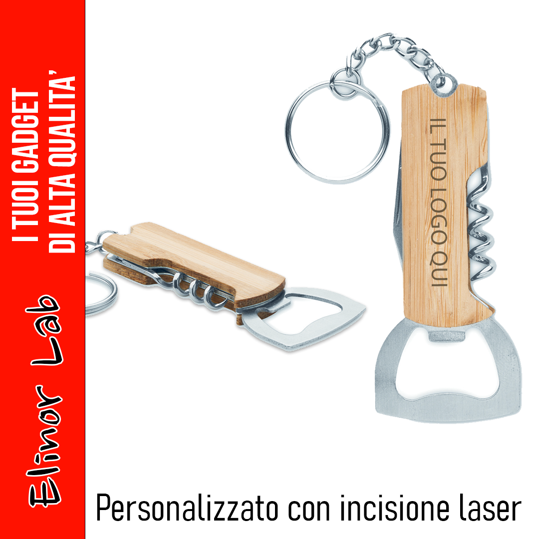ElinorLab ™️ -Porta chiavi APRIBOTTIGLIE