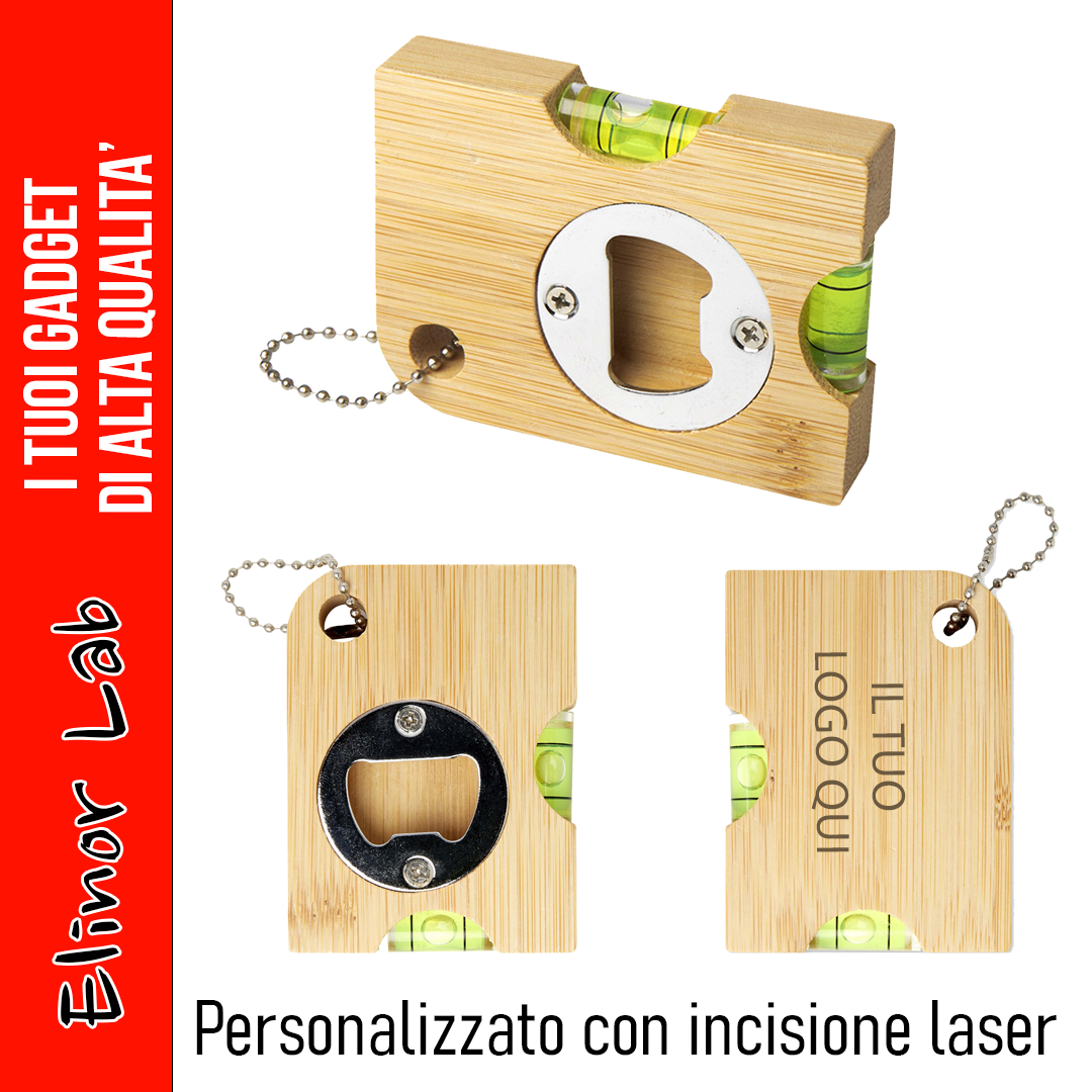 ElinorLab ™️ -Porta chiavi LIVELLA & CAVATAPPI