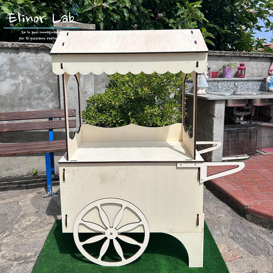 ElinorLab ™CARRETTO PER ALLESTIMENTI