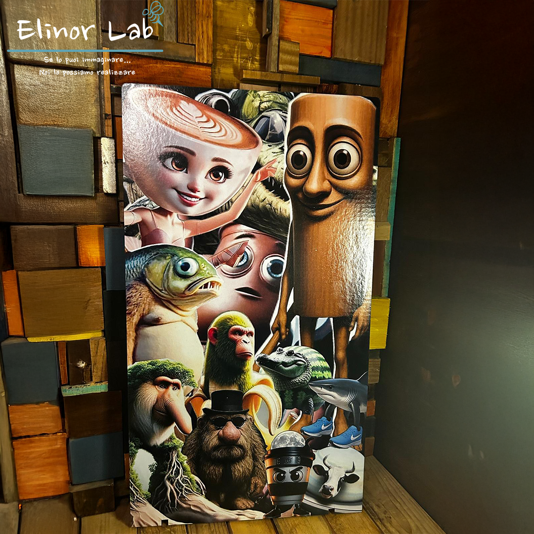 ElinorLab ™SAGOME IN CARTONATO O LEGNO