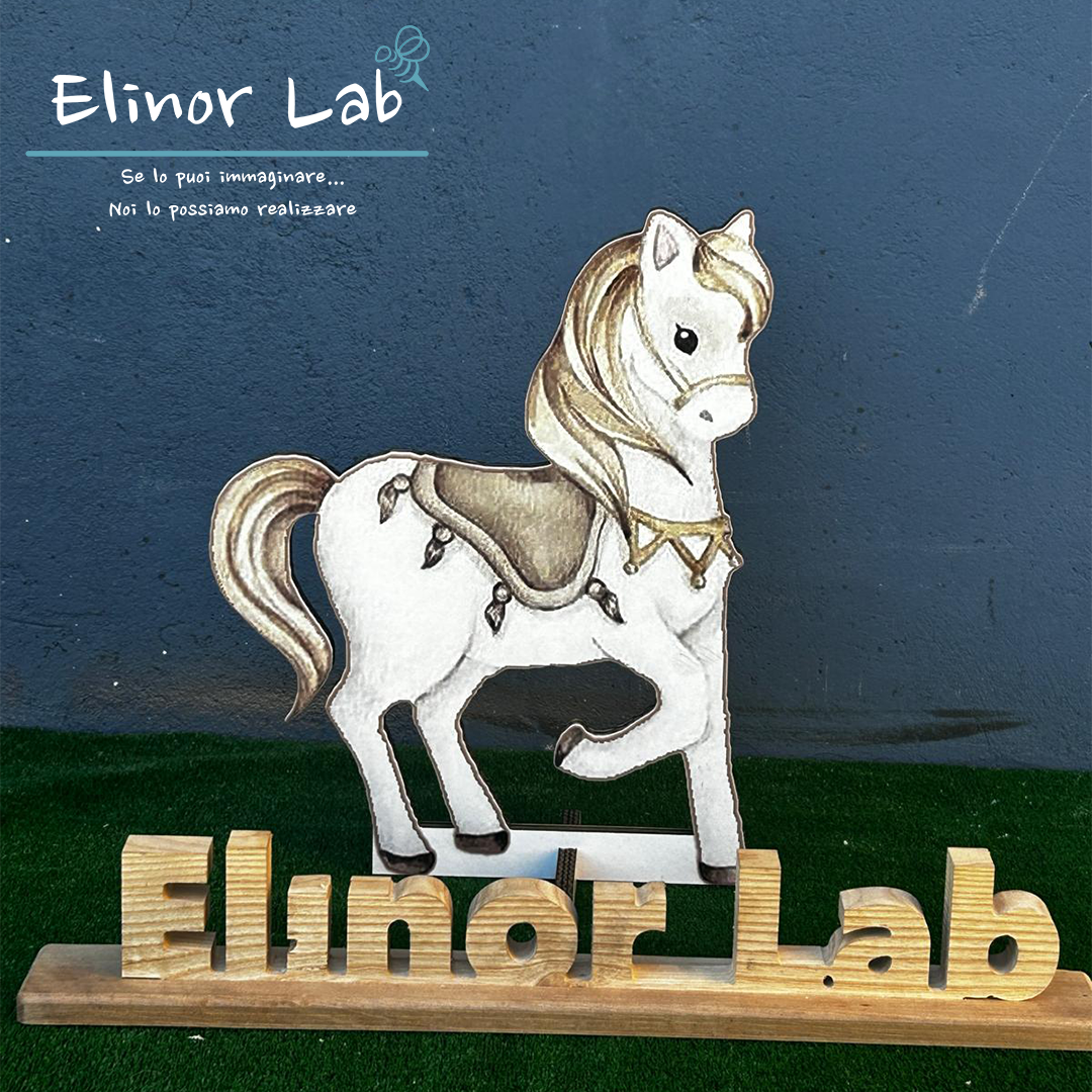 ElinorLab ™ALLESTIMENTO GIOSTRA CON CAVALLI