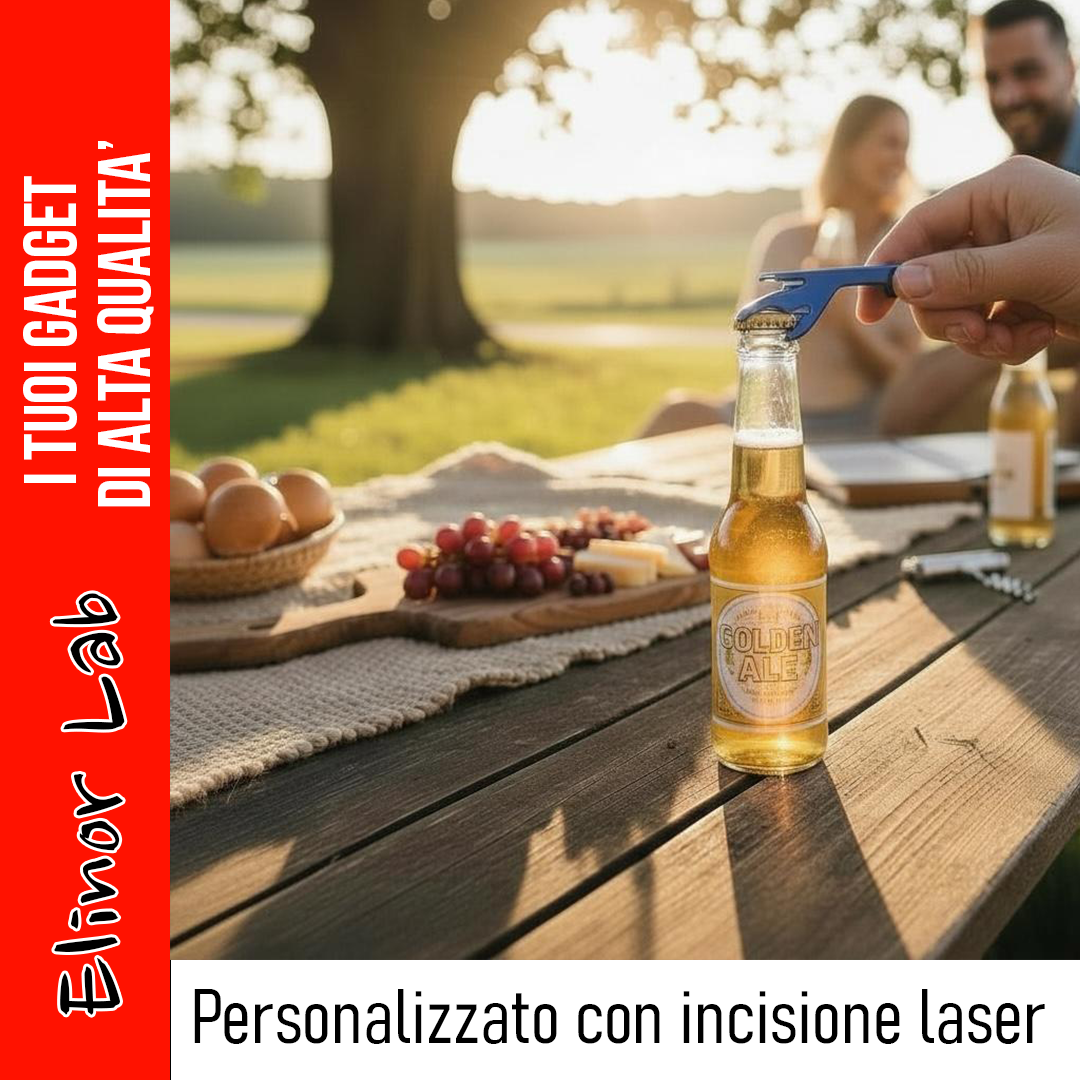 ElinorLab ™️ -Porta chiavi CAVATAPPI in alluminio