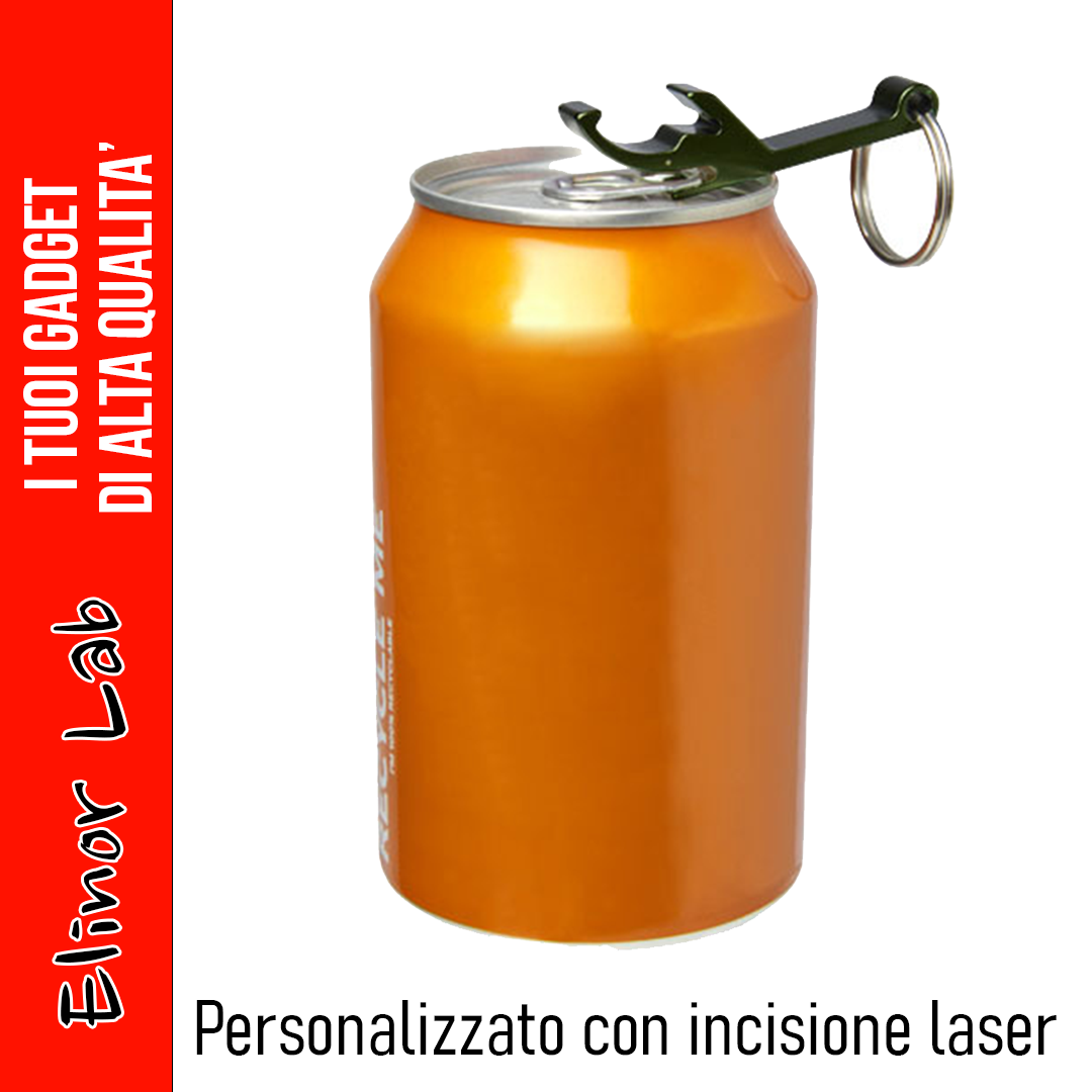 ElinorLab ™️ -Porta chiavi CAVATAPPI in alluminio