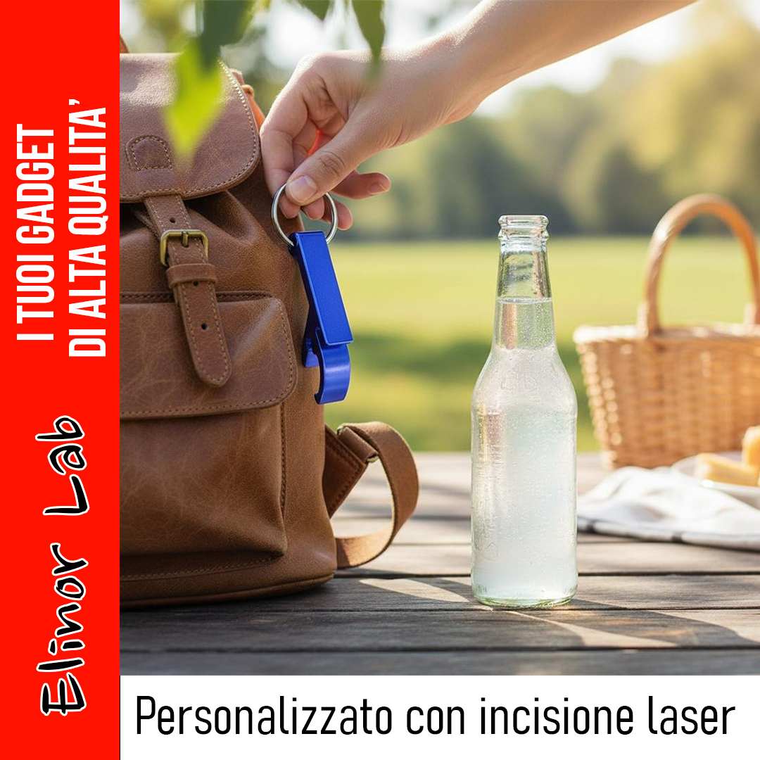 ElinorLab ™️ -Porta chiavi CAVATAPPI in alluminio