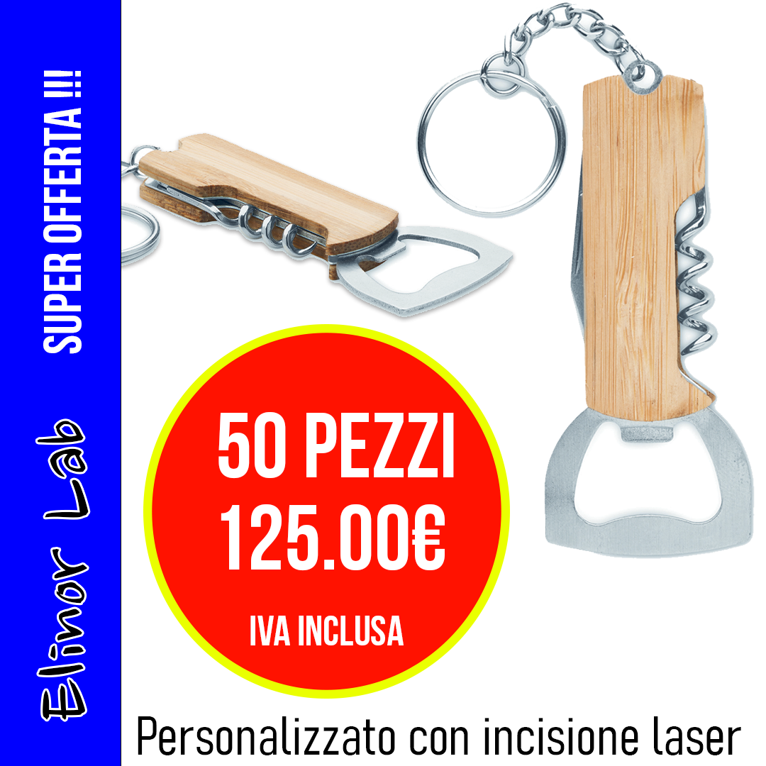 ElinorLab ™️ -Porta chiavi APRIBOTTIGLIE